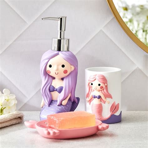 Buy Slate Kids Polyresin Mermaid Soap Dish from Home Centre at just INR ...