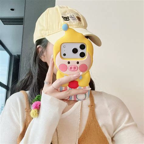 3D Pig Character iPhone Case – Kalakaar Indiaa