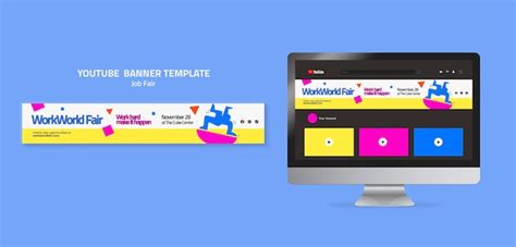 Job fair template design | Free PSD