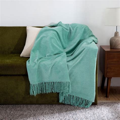Buy MASPAR Jessica Solid Tassel Trimmed Throw - 130 x 178 cm from ...