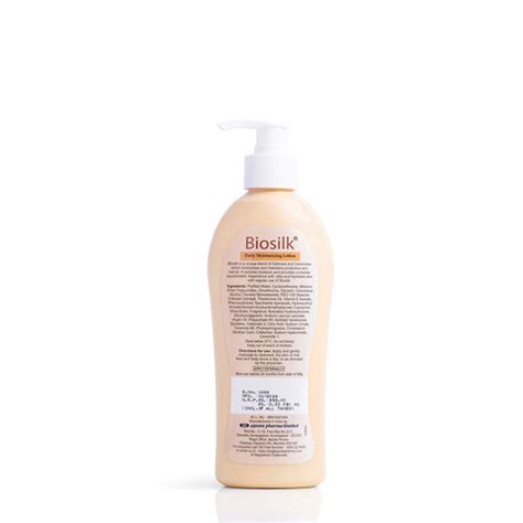 Biosilk daily moisturising lotion