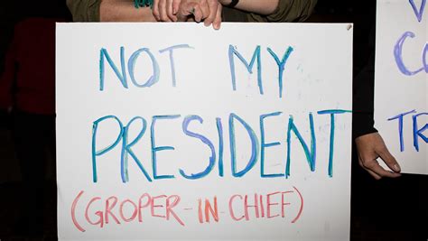 20 signs from anti-Trump rally