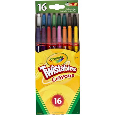 Crayola Twistables Crayons 16 Pack | BIG W