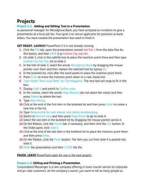 Image result for PowerPoint Module Project 1