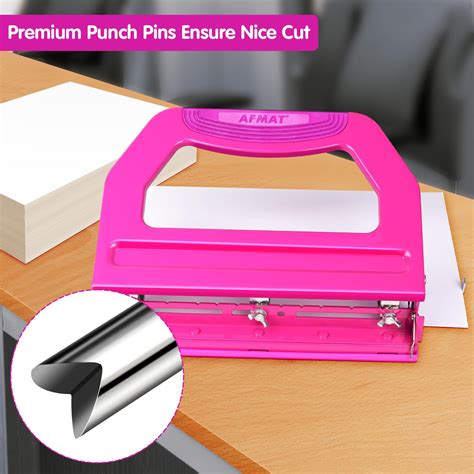 Snapklik.com : 3 Hole Punch Heavy Duty, 9/32" Holes, 50-Sheet Hole ...
