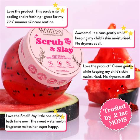 Whimsy Watermelon Body Scrub - 180ml