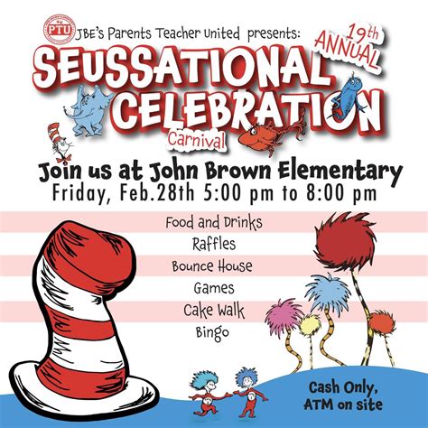2025 JBE Seussational Carnival, John Brown Elementary School, Rathdrum ...