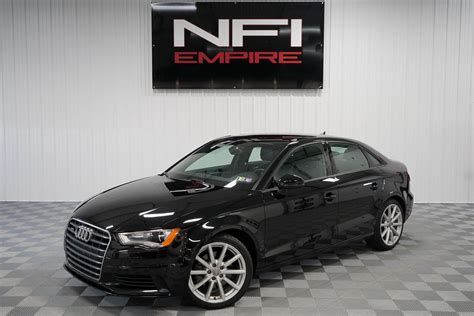 2015 Audi A3 Sedan Black AUDI A3 8V / 8V.2 SEDAN V STYLE GLOSS BLACK