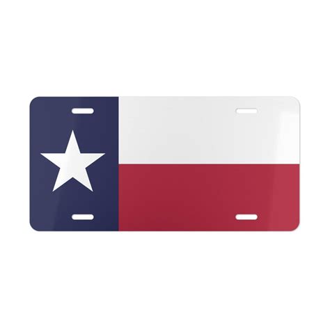 Flag of Texas Vanity License Plate, Texas State Flag Decor, Texas ...