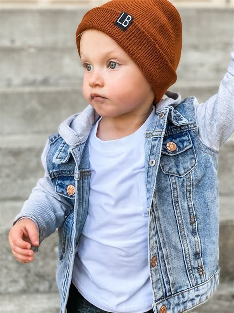 Kids Hooded Denim Jacket - Grey - Little Bipsy | Boys fall outfits ...