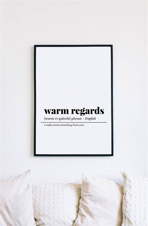 Funny Office Email, Warm Regards Definition, Coworker Gift, Office Wall ...