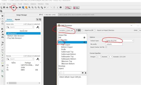 Tutorial Outputing File to Gerber Edge Printer 的图像结果