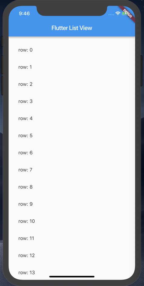 Flutter List View Design 的图像结果