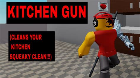 Image result for Kitchen Gun Roblox Script