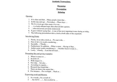 Accademicl - DISCUSSION, DEBATING - BA history - Studocu