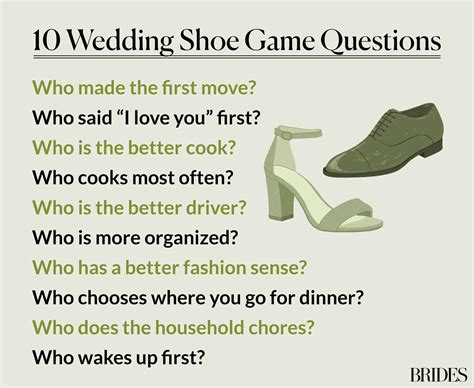 Wedding shower shoe game questions 60 photos - Astyledwedding.com
