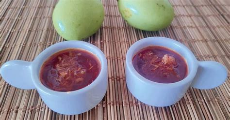 Instant Raw Mango Pickle (Chunda) Recipe by Anoli Vinchhi - Cookpad