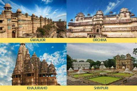 4 Best Tourist Circuits In Madhya Pradesh