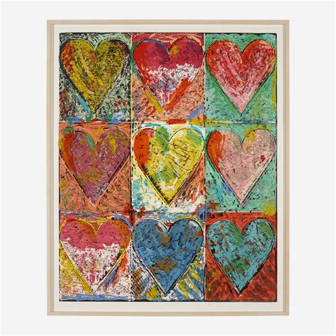 Corazones De Jim Dine