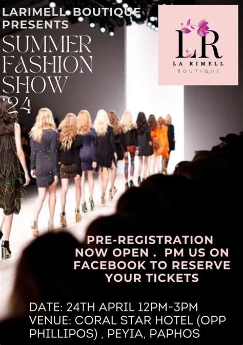 La Rimell Summer Fashion Show, Petsas Apartments & Coral Star ...
