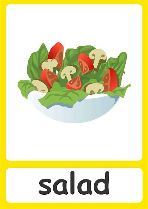 Food FlashCards 的图像结果