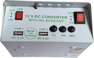 AG Packers 12 Volt DC to AC | 200 watt | Power Converter | Dual USB ...