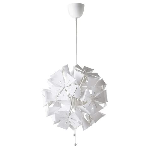 Buy Ikea Ramsele 16 Watts Geometric Pendant Lamp- White, 43 cm Online ...