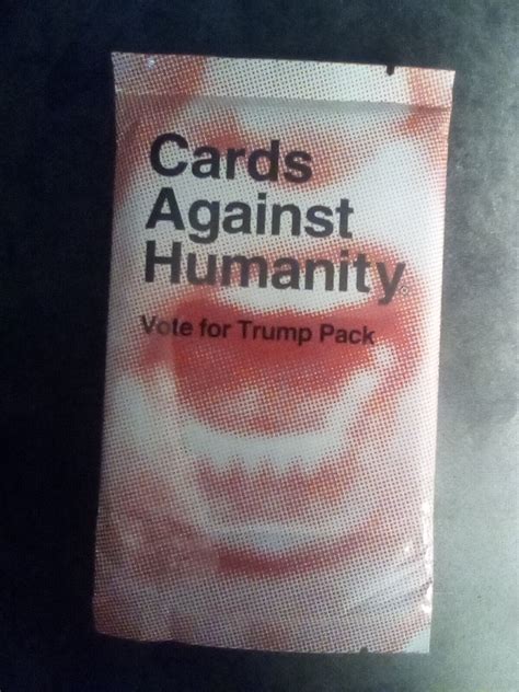 authentic quality 2023 Cards Against Humanity Vote for Trump Pack