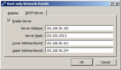 Creating Virtual DHCP in VirtualBox Oracle 的图像结果