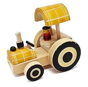 Buy SDP Handmade Wooden Tractor Toy - Push & Pull Along Toy for Kids ...