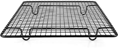 Buy Zollyss Metal Nonstick Grid Cooling Rack Baking Tray, Black Online ...