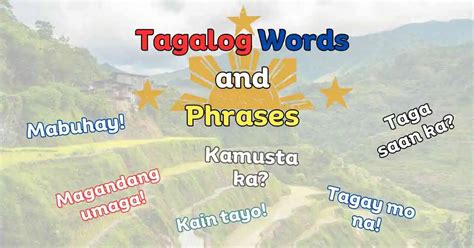 Image result for Simple Tagalog Words