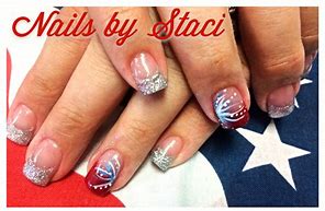 Image result for Patriotic Stiletto Nail Design