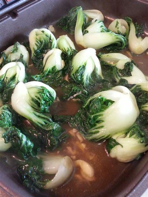 Stir-fried Nai Bai Cai (Baby White Pak Choi) - Delishar | Singapore Cooking, Recipe, and ...