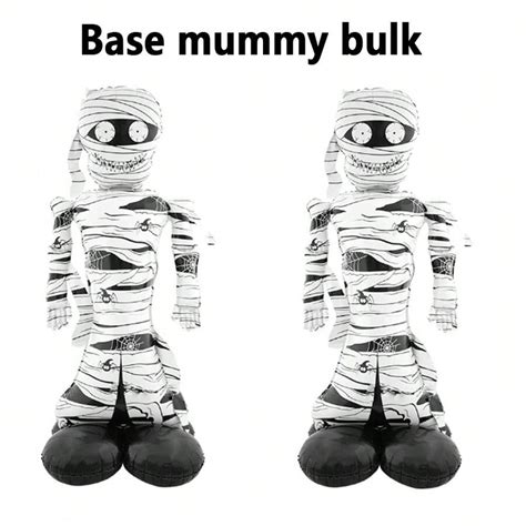 Halloween Base Mummy Bulk Balloon 2024 New 3D Cartoon Alien Standing ...