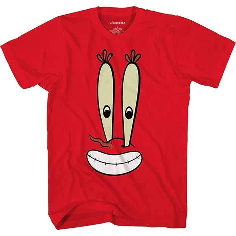 Spongebob Squarepants Mr Krabs Smile Face T-Shirt Philippines | Ubuy