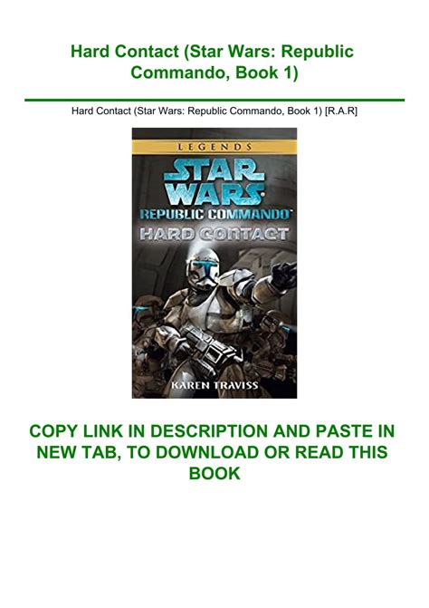 Hard Contact (Star Wars Republic Commando Book 1) [R.A.R]