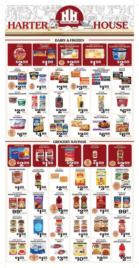 Harter House Weekly Ad Oct 15 - Oct 21, 2025