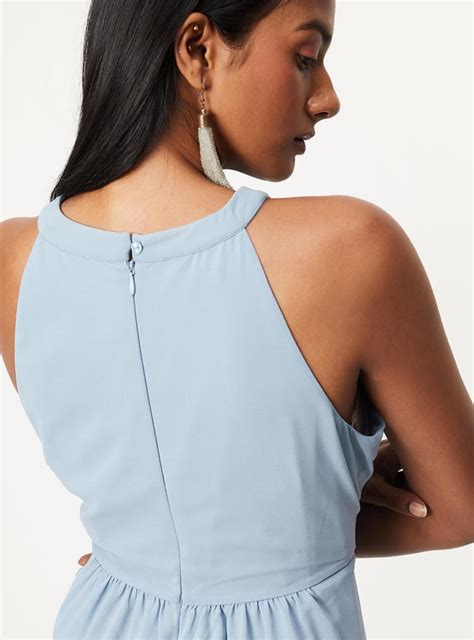 Buy Women Lace Halter Neck Dress Online at just Rs. 1299.0 ...