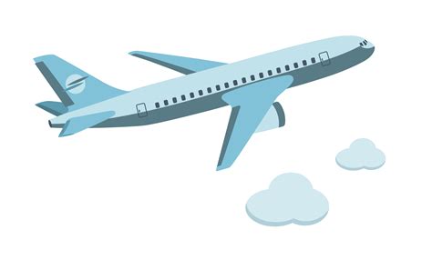 Download The Flying Plane Aircraft Vector In Airplane Clipart PNG Free ...