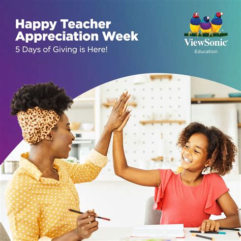 Happy Teacher Appreciation Week 5 Days of Giving is Back! Until May 9th ...