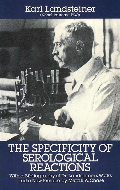 Buy The Specificity of Serological Reactions (Dover Books on Biology ...