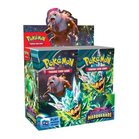 Pokemon TCG: Mascarada Crepuscular - Caja de sobres (Español ...