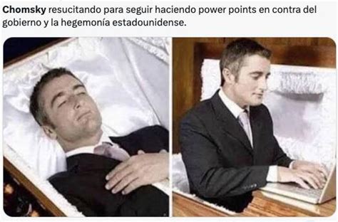 Los memes de Noam Chomsky volviendo de la muerte son lo mejor que verás hoy