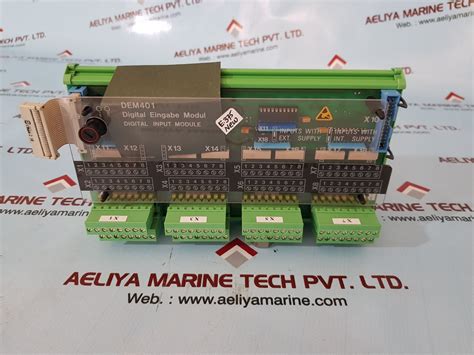 Sam electronics/lyngsoe marine dem 401 digital input module 271.130 432 ...