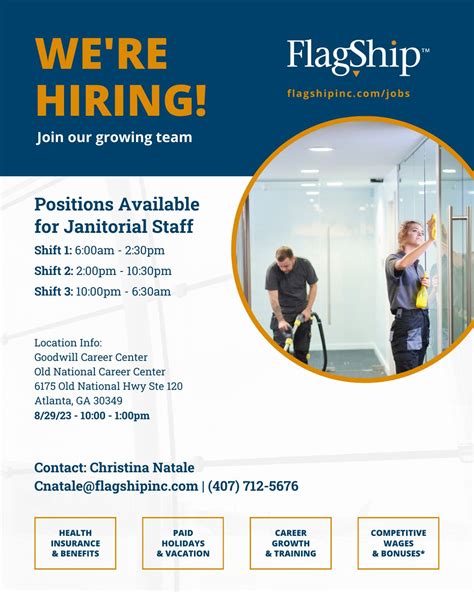 Flagship Facility Services, Inc. on LinkedIn: #jobfair #hiringevent # ...