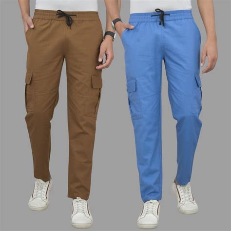 Combo of 2 Men Cargo Pants