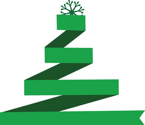 Creative christmas tree made with ribbon. 24283117 Vector Art at Vecteezy