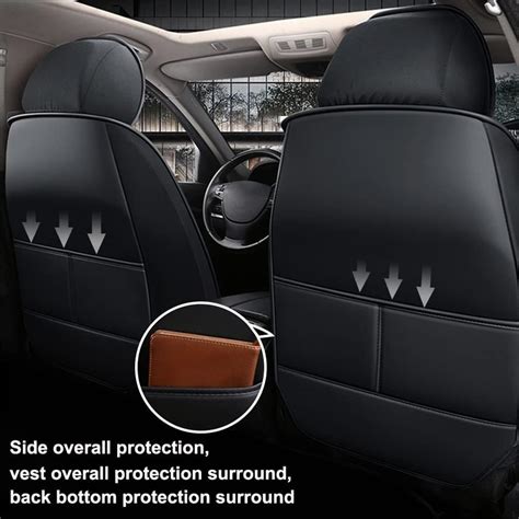 Buy MAITE Universal Car Seat Covers Full Set Standard 5 Seats for ...