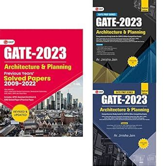 Buy GATE 2023 Architecture & Planning (set of 4 books) Book Online at ...